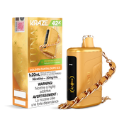 Kraze Luna 42K Golden Cantaloupe Ice Disposable Vape